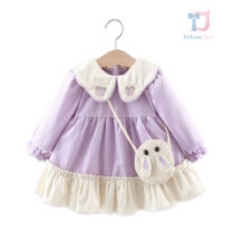 bebeshka-detska-roklq-purple-bunny